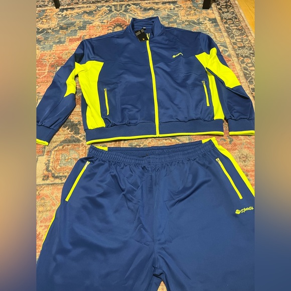 Sports Jacket & Pants Running Gym  4XL Full Zip Sweater Running - Picture 5 of 6